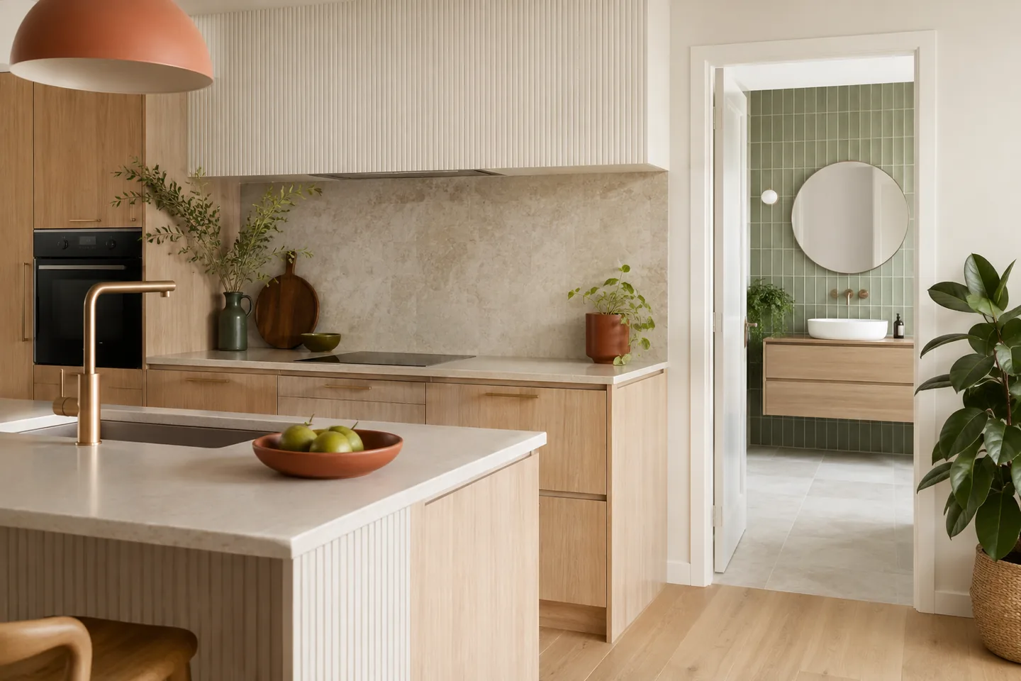 Kitchen & Bathroom Updates service illustration